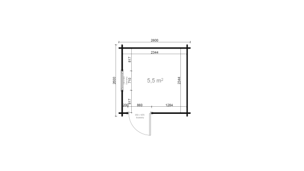 Dalas 2.6x2.6 m - Image 5