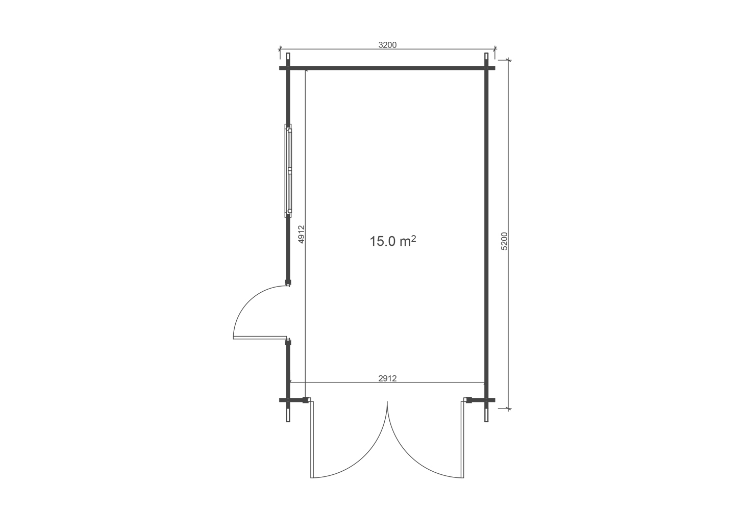 Garage 3.2x5.2 m - Image 7