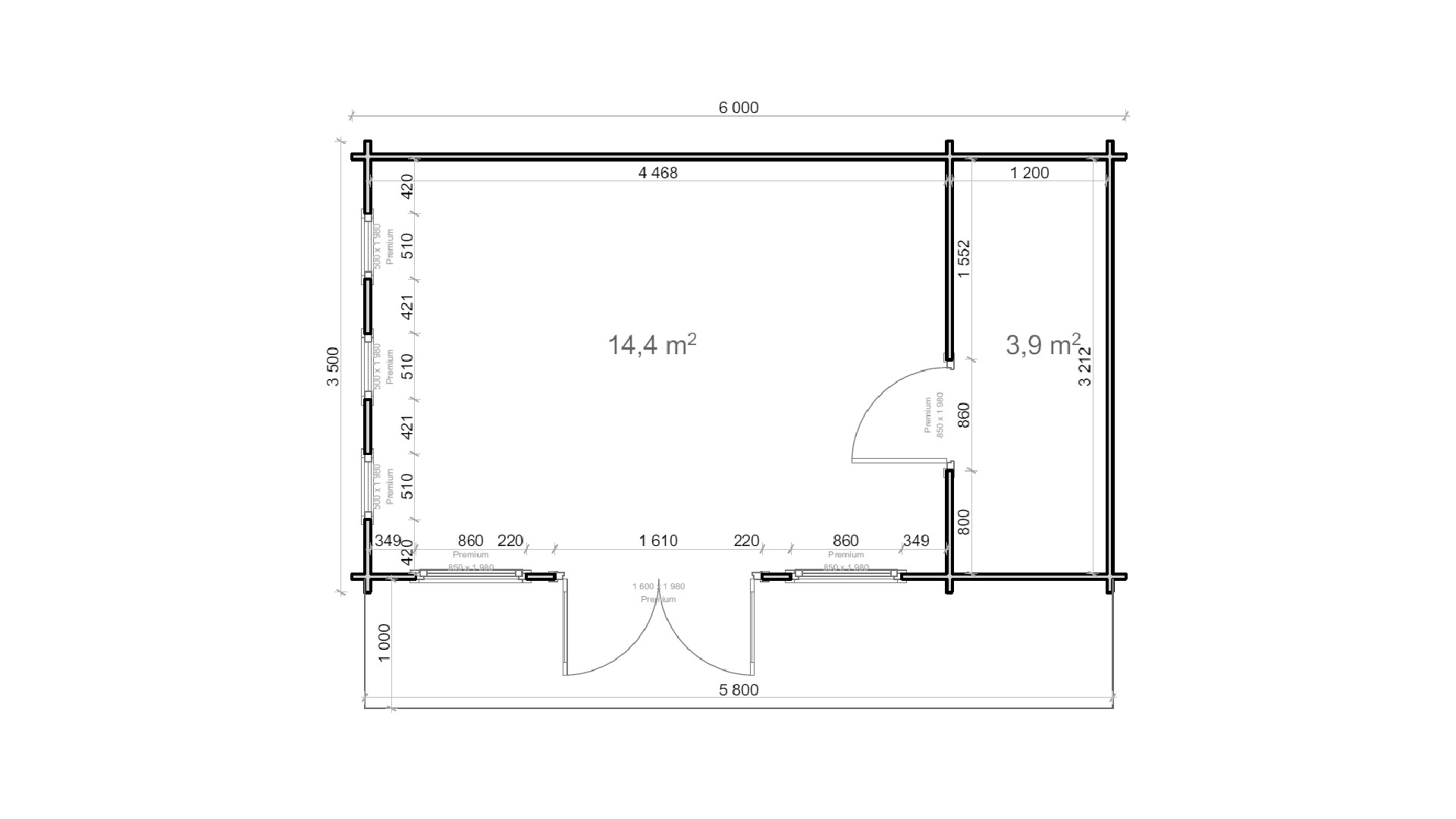 Lille 6x3.5 m - Image 6
