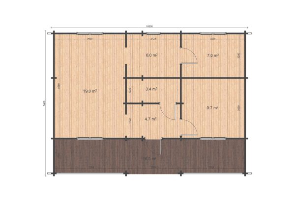 Maja 7.4x10 m - Image 13