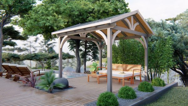 Pergola Rose 3x3 m