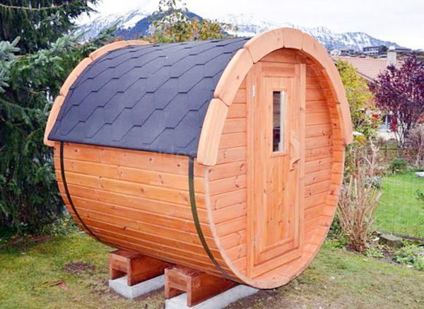 Sauna barrel 1,7 m Ø 1,97m