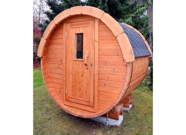Sauna barrel 1,7 m Ø 1,97m - Image 2