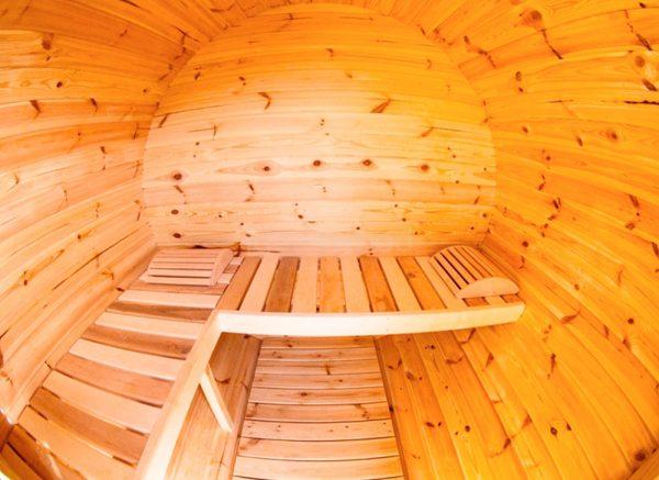 Sauna barrel 1,7 m Ø 1,97m - Image 4